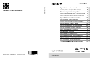 Εγχειρίδιο Sony Cyber-shot DSC-WX300 Ψηφιακή κάμερα