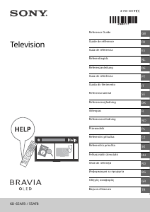 Manuál Sony Bravia KD-65AF8 OLED televize