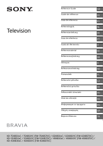 Manual Sony Bravia KD-49X8301C Televizor LCD