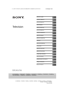 Käyttöohje Sony Bravia KD-75XD9405 Nestekidetelevisio