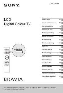 Manual de uso Sony Bravia KDL-52EX700 Televisor de LCD