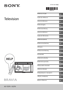 Návod Sony Bravia KD-65ZF9 LCD televízor