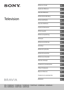 Manual Sony Bravia KDL-42W815B LCD Television