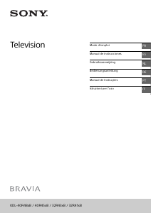 Manuale Sony Bravia KDL-32R435B LCD televisore