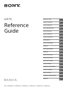 Manual Sony Bravia KDL-42W655A Televizor LCD