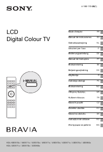 Manual de uso Sony Bravia KDL-60EX700 Televisor de LCD