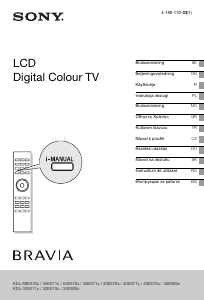 Brugsanvisning Sony Bravia KDL-40EX713 LCD TV