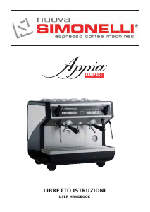 Manual de uso Nuova Simonelli Appia Compact S Máquina de café espresso