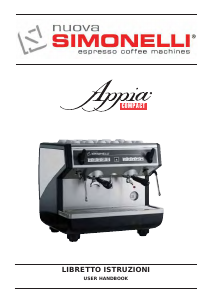 Manual de uso Nuova Simonelli Appia Compact V Máquina de café espresso