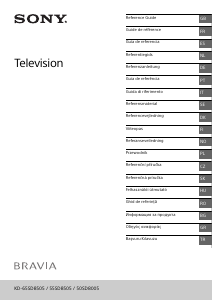 Használati útmutató Sony Bravia KD-50SD8005 LCD-televízió