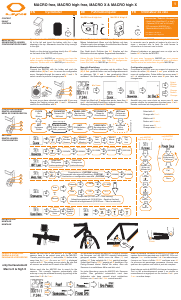 Mode d’emploi O-Synce macrofree Compteur vélo