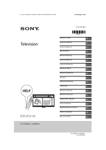 Manual Sony Bravia KD-60XF8305 Televizor LCD