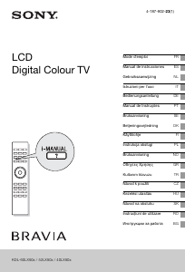 Manual de uso Sony Bravia KDL-40LX903 Televisor de LCD