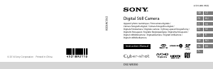 Manual Sony Cyber-shot DSC-WX350 Câmara digital