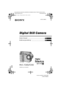 Mode d’emploi Sony MVC-FD90 Appareil photo numérique