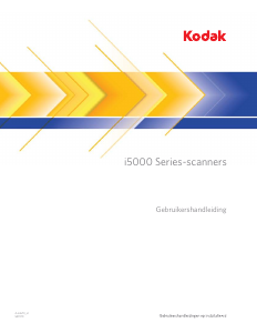 Handleiding Kodak i5600V Scanner