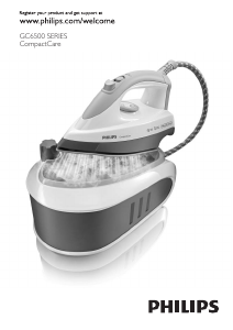 Handleiding Philips GC6500 CompactCare Strijkijzer