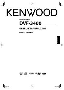 Handleiding Kenwood DVF-3400-B DVD speler