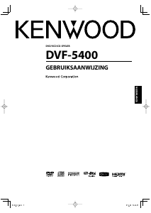 Handleiding Kenwood DVF-5400-B DVD speler