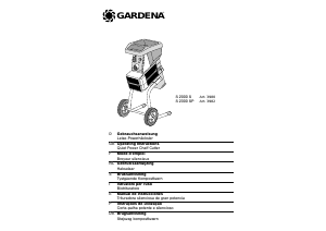 Handleiding Gardena S 2000 S Hakselaar