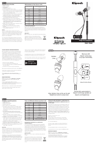 Manual de uso Klipsch S4A (II) Auriculares