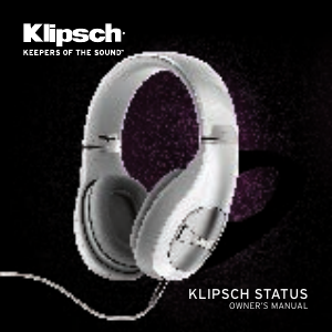 Manual Klipsch STATUS Headphone