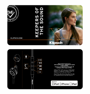 Manual de uso Klipsch X4i Auriculares