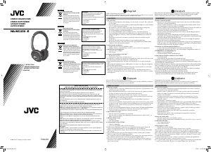 Manuale JVC HA-NC250-E Cuffie