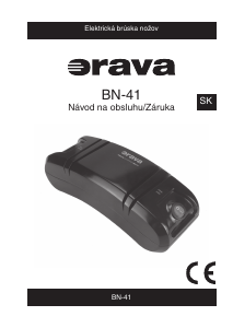 Návod Orava BN-41 Brúska na nože