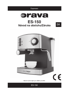 Návod Orava ES-150 Presovač