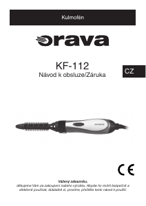 Manuál Orava KF-112 Vlasová kulma