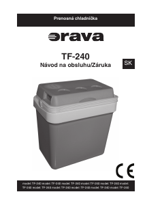 Návod Orava TF-240 Chladiaci box