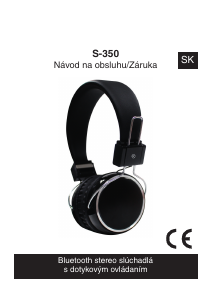 Návod Orava S-350 Slúchadlá