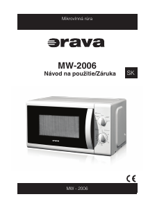 Návod Orava MW-2006 Mikrovlnná rúra