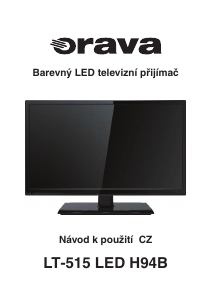 Manuál Orava LT-515 LED H94B LED televize