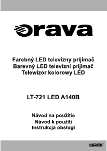 Bedienungsanleitung Orava LT-721 LED A140B LED fernseher