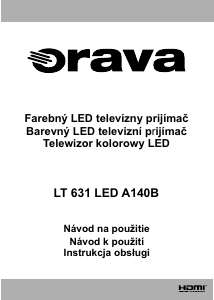 Bedienungsanleitung Orava LT-631 LED A140B LED fernseher