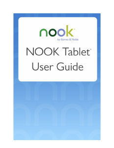 Handleiding Barnes and Noble NOOK Tablet