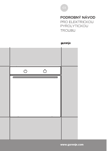 Manuál Gorenje BOP647A35XG Trouba