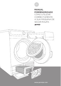 Manual Gorenje D854BJ Máquina de secar roupa