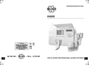 Bedienungsanleitung Elro HA68S Alarmsystem