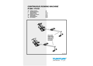 Manual Tunturi R606 Rowing Machine