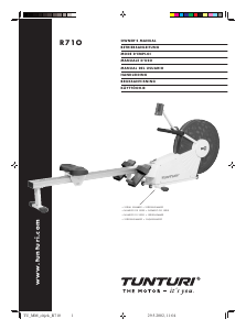 Handleiding Tunturi R710 Roeimachine