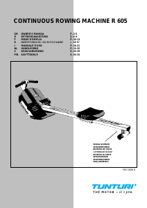 Manual Tunturi R605 Rowing Machine