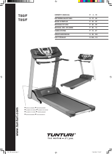 Manual Tunturi T80 Treadmill