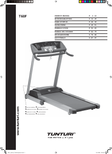 Manual Tunturi T60F Treadmill