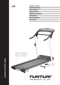 Manual Tunturi J3F Treadmill