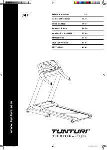 Manual Tunturi J4F Treadmill