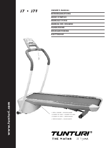 Manual Tunturi J7F Treadmill
