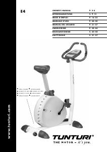 Manual Tunturi E4 Exercise Bike